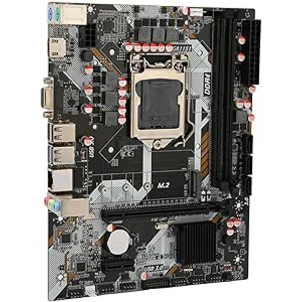 ASHATA LGA 1151 ATX Motherboard, B365 Computer Motherboard, for Intel 6 7 8 9 Generation for Core I3 I5 I7 Dual Channel DDR4 NVME M.2 Interface PCI E 16X Gen 3.0 Slot