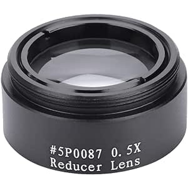 Focal Length Reducer 1.25 Inch 0.5 x Focal Length Reducer Thread M28 Lens Accessories for Telescopic Eyepiece