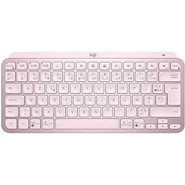 Logitech MXKEYS Mini WRLS Illuminated KB Rose - FRA - Central