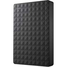 Seagate Expansion 2TB portatīvais ārējais cietais disks 2,5 collu USB 3.0 dators un piezīmjdators ietver 2 gadu glābšanas pakalpojumu un rezerves programmatūras modeļa Nr.: STKN2000400