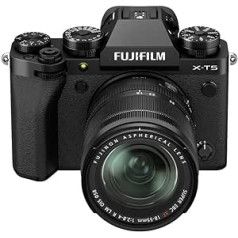 Fujifilm X-T5 Black + Fujinon XF18-55mmF2.8-4 R LM OIS objektīva komplekts