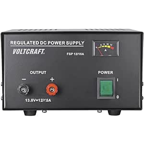 Voltcraft FSP-11312 Labornetzgerät, Festspannung 13,8 V/DC 12 A 165 W Anzahl Ausgänge 1 x