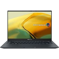 ASUS Zenbook 14X OLED Laptop | 14.5 Inch WQXGA+ 120Hz/0.2ms 16:10 OLED Display | Intel Core i9-13900H | 32 GB RAM | 1 TB SSD | NVIDIA RTX 3050 | Windows 11 | QWERTZ Keyboard | Inkwell Grey