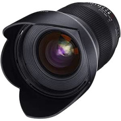 Samyang 16 mm F2.0 objektīvs četrām trešdaļām