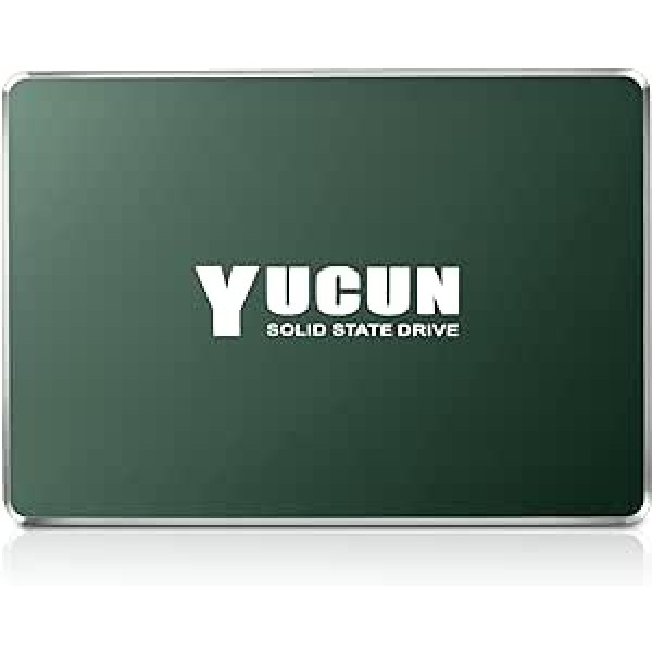 YUCUN Internal Solid State Drive 256GB SSD Read/Write Speeds of up to: 530/520MB/s