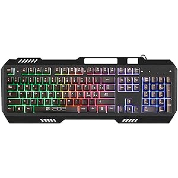 Xtreme videospēļu ZOE 34642 metāla USB spēļu tastatūra