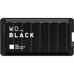 WD_BLACK P50 500 GB Game Drive SSD, mobilā krātuve maksimālai spēļu veiktspējai