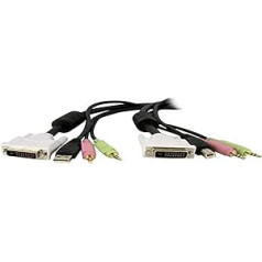 StarTech. com 1,8 m USB DVI-D Dual Link KVM