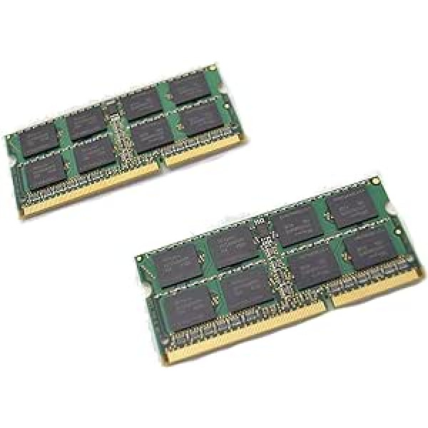 Kingston ValueRam 16 GB 1,600 MHz DDR3 SODIMM Non ECC Memory Kit (2 x 8 GB)