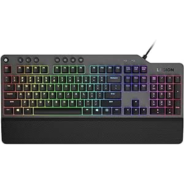 Lenovo tastatūra Legion K500 RGB mehāniskā spēļu tastatūra GY40T26483 AZERTY