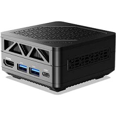 MINIS FORUM EM780 Mini dators, AMD Ryzen 7 7840U 8 kodolu/16 pavedienu procesors līdz 5,1 GHz, 32 GB LPDDR5 512 GB PCIe4.0 SSD mini dators, AMD Radeon 780M, HDMI/USB4×2, USB3.2×3