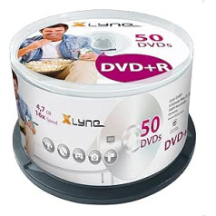 XLYNE DVD+R 4,7 GB 16x ātruma 50 vārpstas optiskais datu nesējs