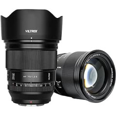 VILTROX 75 mm F1.2 Sony Prime lielas apertūras AF APS-C objektīvs Pro Level saderīgs ar Sony E-Mount spoguļkamerām A7CC A9 A1 A6x00 Fs5 A7M/R/S Series