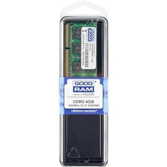 GoodRam DDR3 4 GB/1600 MHz C vērtība RAM 1 x 4 GB PC3-12800 schwarz