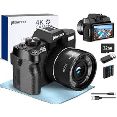 Mo-S100-WT-DD-DE-WJ-1 Monitech digitālā kamera fotografēšanai un video