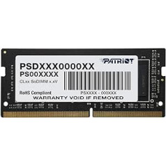 Patriot Signature Series DDR4 16 GB (1 x 16 GB) 3200 MHz (PC4-25600) SODIMM viena atmiņa