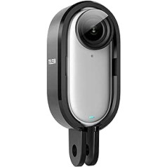 TELESIN statīva stiprinājuma adapteris Insta360 GO 3 darbības kamerai, plastmasas rāmis, aizsargājošs montāžas futrālis, savietojams ar Insta360 piederumiem