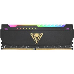 Patriot Viper Steel RGB DDR4 32GB (2 x 16GB) 3600MHz CL16 spēļu atmiņas komplekts