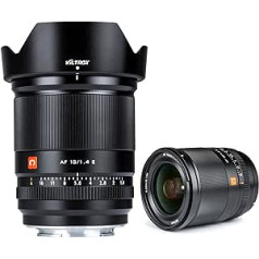 VILTROX 13 mm F1.4 e stiprinājuma platleņķa objektīvs APS-C Prime Lens priekš Sony E ZV-E10 a600 a6600 a6100 a6000 a7 a9