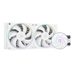 Thermalright AQUA ELITE 240 White ARGB V2 CPU ūdens dzesētājs, 240 Aio CPU dzesētājs, 2 * TL-S12W PWM ventilatori, S-FDB gultnis, ARGB smalkais rāmja efekts, AMD/AM4/AM5, Intel LGA1150/1151/1200/ 1700/2 011