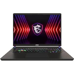 MSI Vector 17 HX Gaming Laptop, 17.0 Inch QHD+ 240Hz, Intel Core i9-13980HX, NVIDIA GeForce RTX 4080, 32GB DDR5, 1TB SSD, Windows 11 Home, QWERTZ Keyboard, A13VHG-813, Cosmos Grey