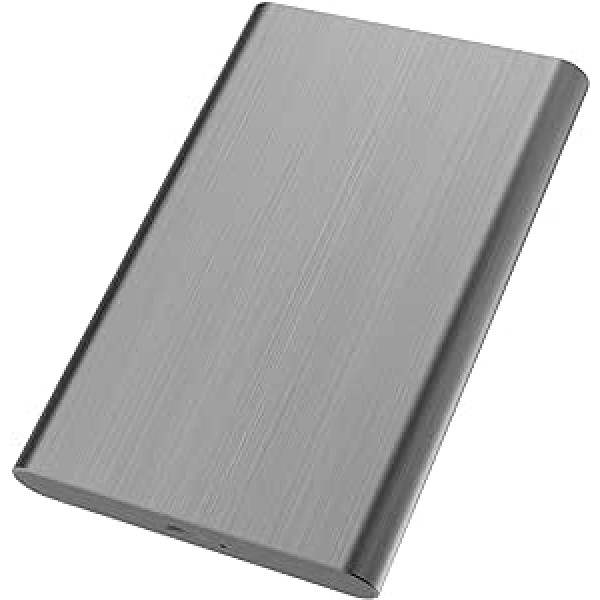 HAHHY ārējais cietais disks 2 TB USB 3.0 cietais disks ārējais cietais disks MacBook, personālajam datoram, Xbox One, Xbox 360, galddatoram, Chromebook datoram, klēpjdatoram (2 TB, melns)