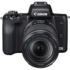 Canon EOS M50, balta kamera