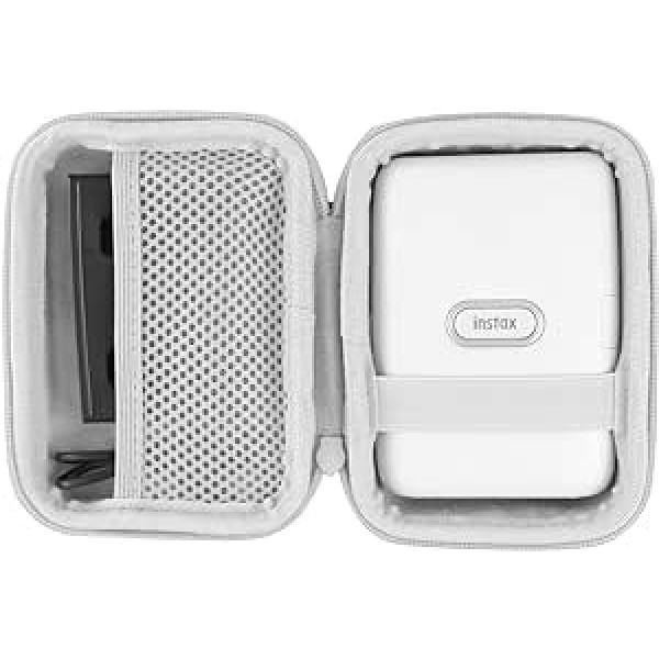 co2CREA Harte reiseschutzhülle Etui Tasche für Fujifilm Instax Mini Link/instax Mini LINK2 Portable Bluetooth Wireless Smartphone Printer