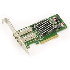 Kalea Informatique kortelė CONTROLEUR 2 prievadų PCIe tinklo prievadas 10 gigabitų eternetas iki 8 x – SFP + – lustų rinkinys Intel 82599ES