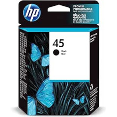 HP 51645AE 45XL Schwarz Original Druckerpatrone su Hoher Reichweite für HP Deskjet, HP Officejet, Groß