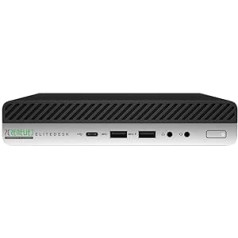 PCrenewed Mini PC Desktop PC, Windows 11 Pro, AMD Ryzen 5 Pro 2400GE, 16GB RAM, SSD 240GB, Built-in Wi-Fi - Fixed Computer (Refurbished)