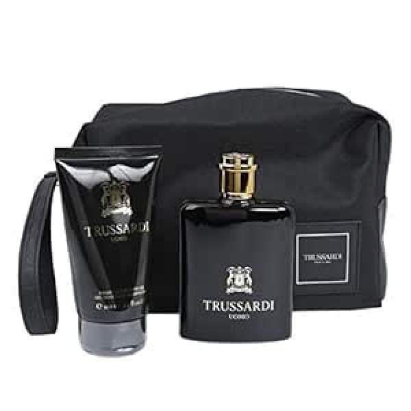 Trussardi Набор Trussardi Uomo (туалетная вода, 100 мл + гель для душа, 100 мл + пакетик), 200 мл