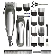 Wahl Подарочный набор Wahl Clipper Kit Deluxe, подарочный набор триммера для волос, триммер для волос для мужчин, бритва для шнура 3-в-1, мужской триммер д