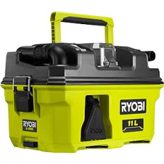 Ryobi RV1811-0 5133005995 Cordless Dry Vacuum Cleaner, Hypergreen