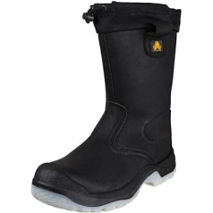 Amblers Steel FS209 Sicherheitsschuhe/ Sicherheitsstiefel / Damenstiefel (40 EUR) (Schwarz)