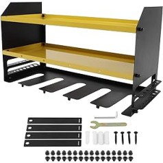 Electric Tool Organiser, Wall Mounted Tool Shelf for Workshop Workshop Shed