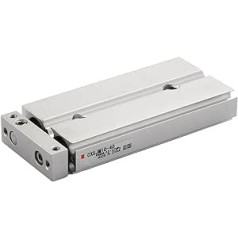 CXSJM 6 10 15 20 25 mm Cilinder-Doppelstabzylinder Kompakte Pneimatiskā Komponente SMC-Tip (Krāsa: CXSJM 10 Bohrung, Größe: 40)