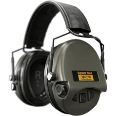 „Sordin Supreme Pro-X Slim SFA“ ausų apsauga – aktyvios kapsulinės ausų apsaugos priemonės – izoliacinis žiedas, skirtas padidinti SNR (31 dB)