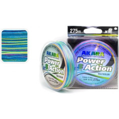 Aukla AKARA «Power Action X-8 MultiColor 275»