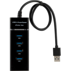 RoGer AD15651 USB 3.0 Hubs - Sadalītājs 4 x USB 3.0 / 5 Gbps