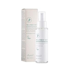 Benton arbatmedžio dulksna 80 ml (2,7 fl.oz.) – Arbatmedžio lapų vanduo ir hialurono rūgštis, odą raminanti ir drėkinanti veido dulksna, skirta sudirgusiai jautriai odai