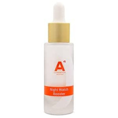 A4 Cosmetics A4 Night Watch Booster Anti-Ageing Night Serum naktinis kremas su 100% argano kamieninių ląstelių ekstraktu (20 ml)