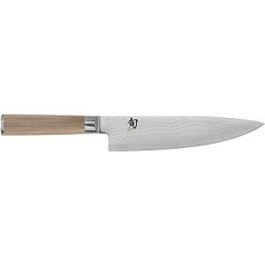 KAI DM0706W DM-0706W SHUN WHITE šefpavāra nazis 8 (20 cm), sudrabs, koka krāsa