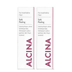 2 x S Soft Exfoliating Nourishing Cosmetics Alcina Highly Effective without Abrasive Particles 25 g = 50 g