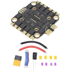 BuyWeek 4 in 1 45A ESC, Electronic Speed Controller 2‑6S ESC FPV Drone Electronic Speed Controller with Double Hole Spacing for FPV RC Drone