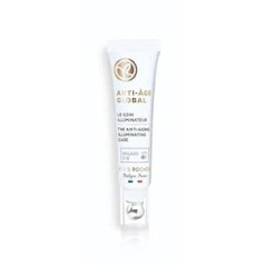 Yves Rocher Anti-Age Global Radiance Care Eyes, Mitrinošs acu kopšanas gēls, Samazina grumbas, 1 x Tube 15 ml