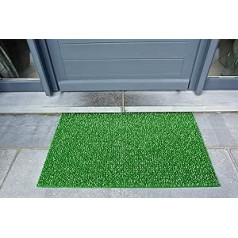 AstroTurf Classic Fußmatte, Fußabstreifer Eingangsmatte für Innen-und Außenbereich, Unvergleichliche Reinigungsleistung, Polietilēns, Frühlingsgrün, 90x55x2 cm