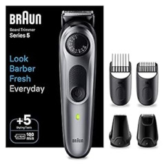 Braun Beard Trimmer Series 5 BT5440, мужской триммер для волос с инструментами для укладки, срок службы батареи 100 минут