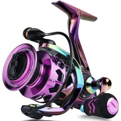 Multicolor Carbon Drag Spinning Angelrolle 12+1BB 6.0:1 Hochgeschwindigkeits Salzwasser/Süßwasser Karpfenangeln Rollen