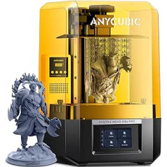 ANYCUBIC Photon Mono M5s Pro 14K 3D spausdintuvas, dervos 3D spausdintuvas su 10,1 colio 14K monochrominiu LCD, oro šildymu ir valikliu, Wi-Fi perdavimu, be niveliavimo, spausdinimo dydis 223,78 x 126,38 x 200 mm